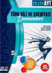 AYT Türk Dili ve Edebiyatı 20 x 24 Denemeleri - Hız ve Renk Yayınları