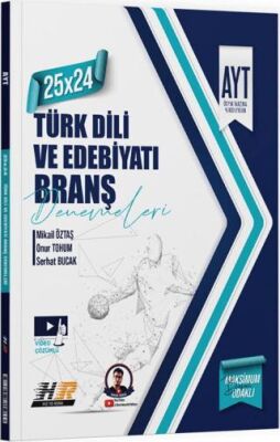 AYT Türk Dili ve Edebiyatı 25 x 24 Denemeleri - 1