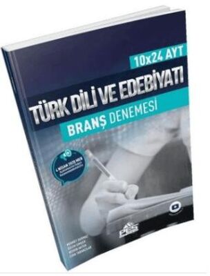PES Yayınları AYT Türk Dili ve Edebiyatı 10 x 24 Özel Branş Denemesi - 1