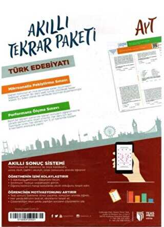 Teas Press AYT Türk Edebiyatı Akıllı Tekrar Paketleri