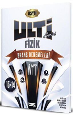 Bes Yayınları AYT ULTİ SERİSİ Fizik 15x14 Branş Denemeleri - 1