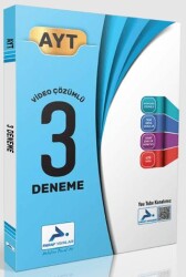 AYT Video Çözümlü 3 Fasikül Deneme - PARAF Yayınları
