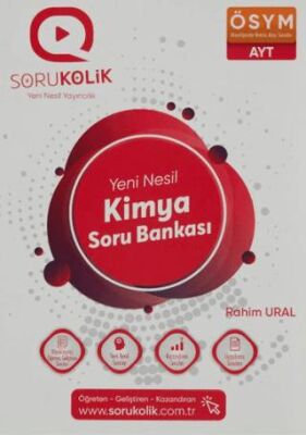Sorukolik Yayınları AYT Yeni Nesil Kimya Soru Bankası - 1