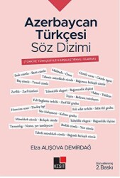 Azerbaycan Türkçesi Söz Dizimi - Kesit Yayınları