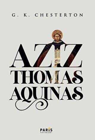 Aziz Thomas Aquinas - Paris Yayınları