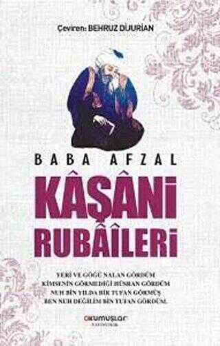 Baba Afzal Kaşani Rubaileri - Okumuşlar Yayıncılık