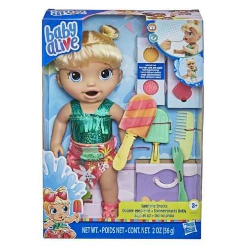 Baby Alive Bebeğimle Yaz Eğlencesi Sarışın F1680 - 1