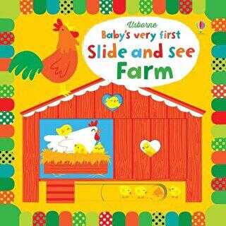 Baby`s Very First Slide and See Farm