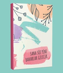 Baharlar Gelecek Çizgili Defter - Mor Kelebek