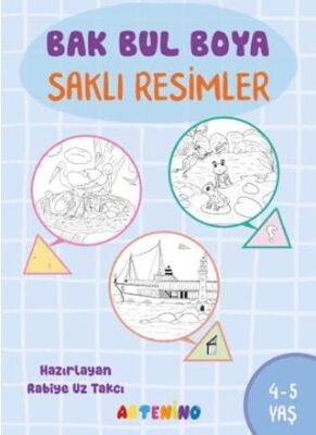 Bak Bul Boya – Saklı Resimler 4-5 Yaş - 1