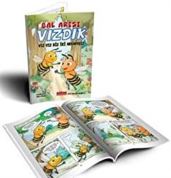 Bal Arısı Vızdık 2 - Vız Vız Biz İki Arkadaşız - Bordo Ressam