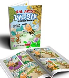 Bal Arısı Vızdık - Arkadaşım Karınca - Bordo Ressam