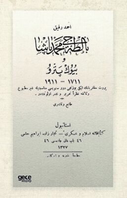 Baltacı Mehmed Paşa ve Büyük Pedro Osmanlıca - 1