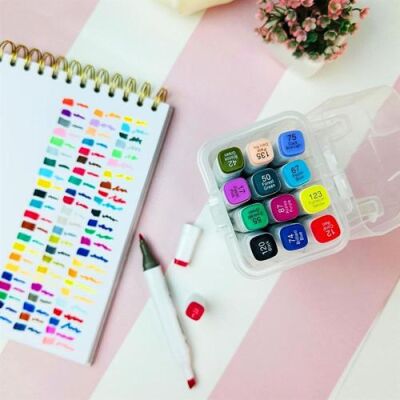 Bam 1101 1816-12 12'Li Kutulu Marker Kalem - 2