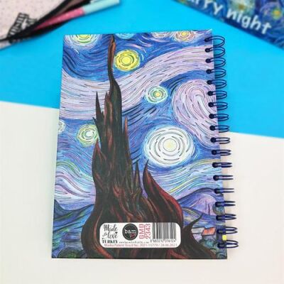 Bam 1169 Yıldızlı Gece Tasarımlı Konuşan Ajanda - 2