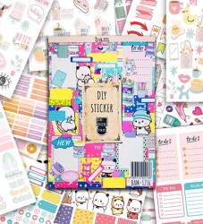 Bam 1216 My Dıy Sticker Book V2 - Bam Hediyelik