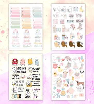Bam 1216 My Dıy Sticker Book V2 - 3