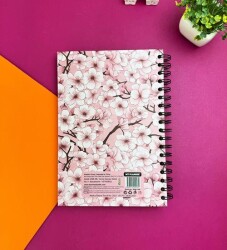 Bam 1308 Pembe Sakura Tasarımlı Konuşan Ajanda - 2