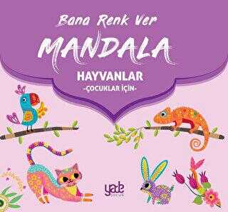 Bana Renk Ver Mandala - Hayvanlar Çocuklar İçin