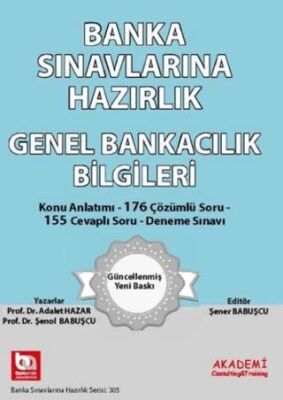 Banka Sınavlarına Hazırlık Genel Bankacılık Bilgileri - 1