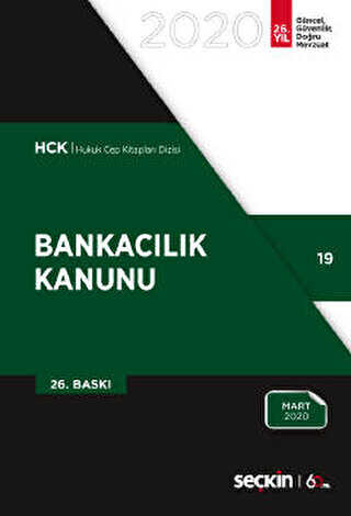 BANKACILIK KANUNU - Seçkin Yayıncılık