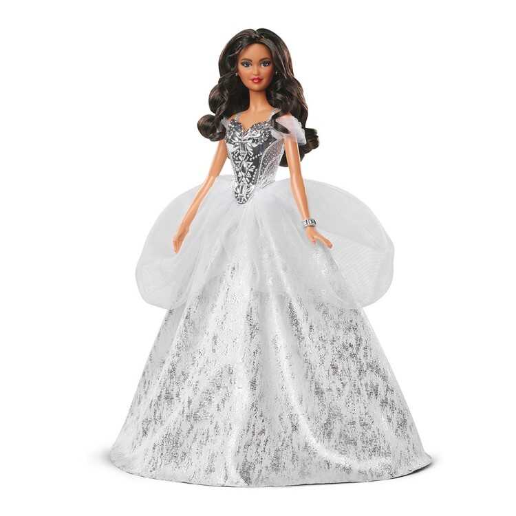 Barbie 2021 Mutlu Yıllar Bebeği Kumral GXL20