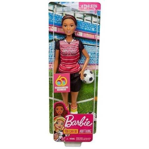 Barbie 60. Yıl Kariyer Bebekleri Futbolcu GFX26