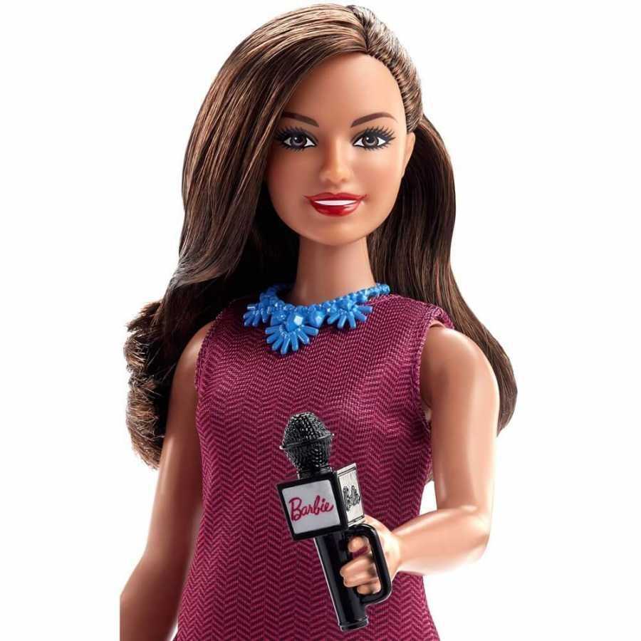 Barbie 60. Yıl Kariyer Bebekleri Haber Sunucusu