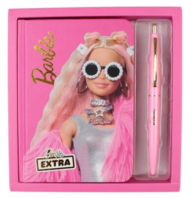 Barbie B-7788 Hatıra Defteri+Tükenmez Kalem Kutulu Set -16 - 1