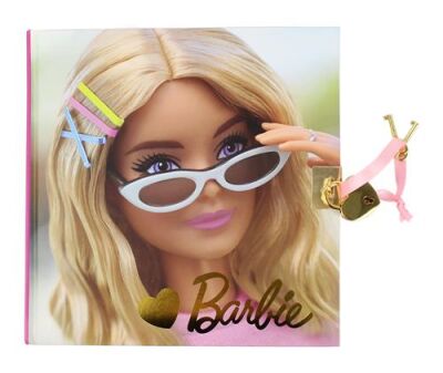 Barbie B-7790 Kilitli Hatıra Defteri 24-24 - 2