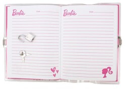 Barbie B-804 Pullu Kilitli Hatıra Defteri 12-48 - 3