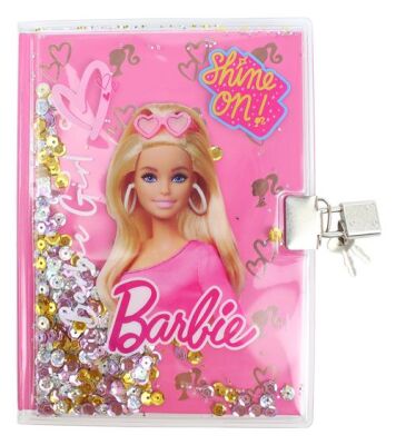 Barbie B-804 Pullu Kilitli Hatıra Defteri 12-48 - 4