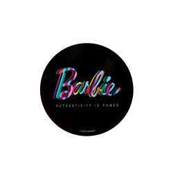 Barbie Bardak Altlığı Authenticity İs Power Siyah Bal-381099 - Space Lisans