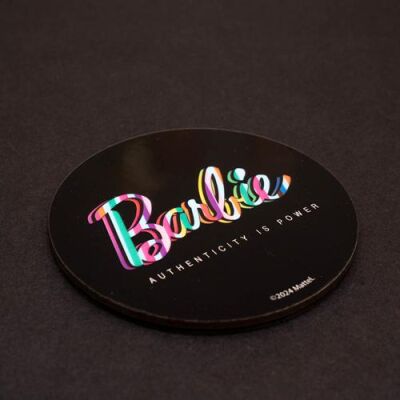 Barbie Bardak Altlığı Authenticity İs Power Siyah Bal-381099 - 2