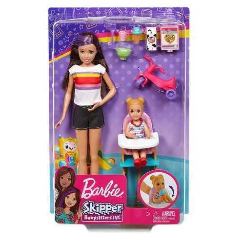 Barbie Bebek Bakıcılığı Oyun Seti-2