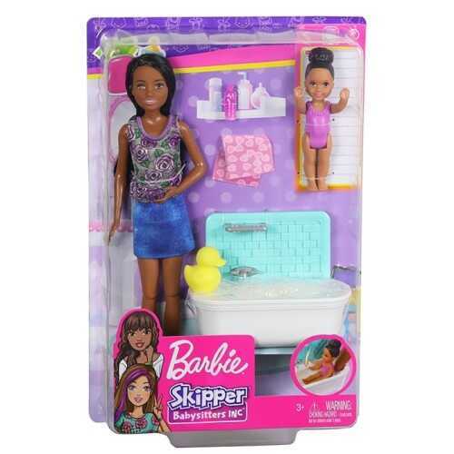 Barbie Bebek Bakıcısı Banyo Aksesuarları - 2 