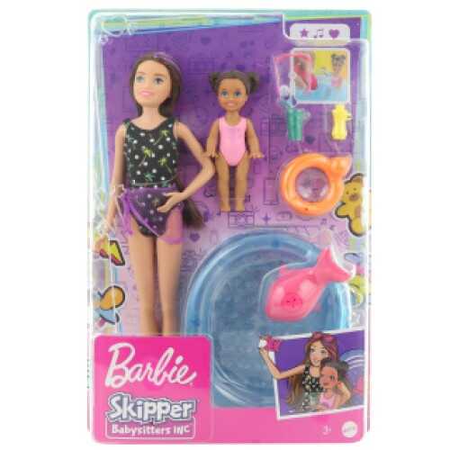Barbie Bebek Bakıcısı Bebeği ve Aksesuarları Oyun Setleri GRP39