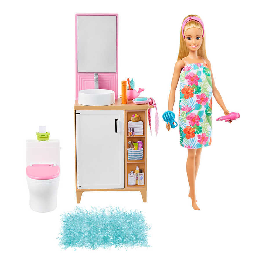 Barbie Bebek ve Oda Oyun Setleri GTD87-GRG87