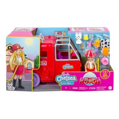 Barbie Chelsea İtfaiye Aracı Hck73 - 1