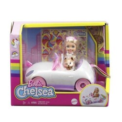 Barbie Chelsea Bebek ve Arabası GXT41 - Barbie