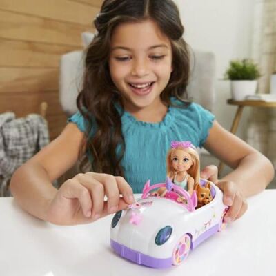 Barbie Chelsea Bebek ve Arabası GXT41 - 3