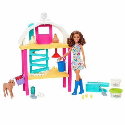 Barbie Eğlenceli Çiftlik Hayatı Oyun Seti Hgy88 - 2
