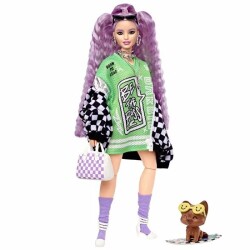 Barbie Extra - Spor Ceketli Bebek HHN10 - Barbie