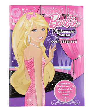 Barbie Kağıt Bebek Seti: Mükemmel Prenses