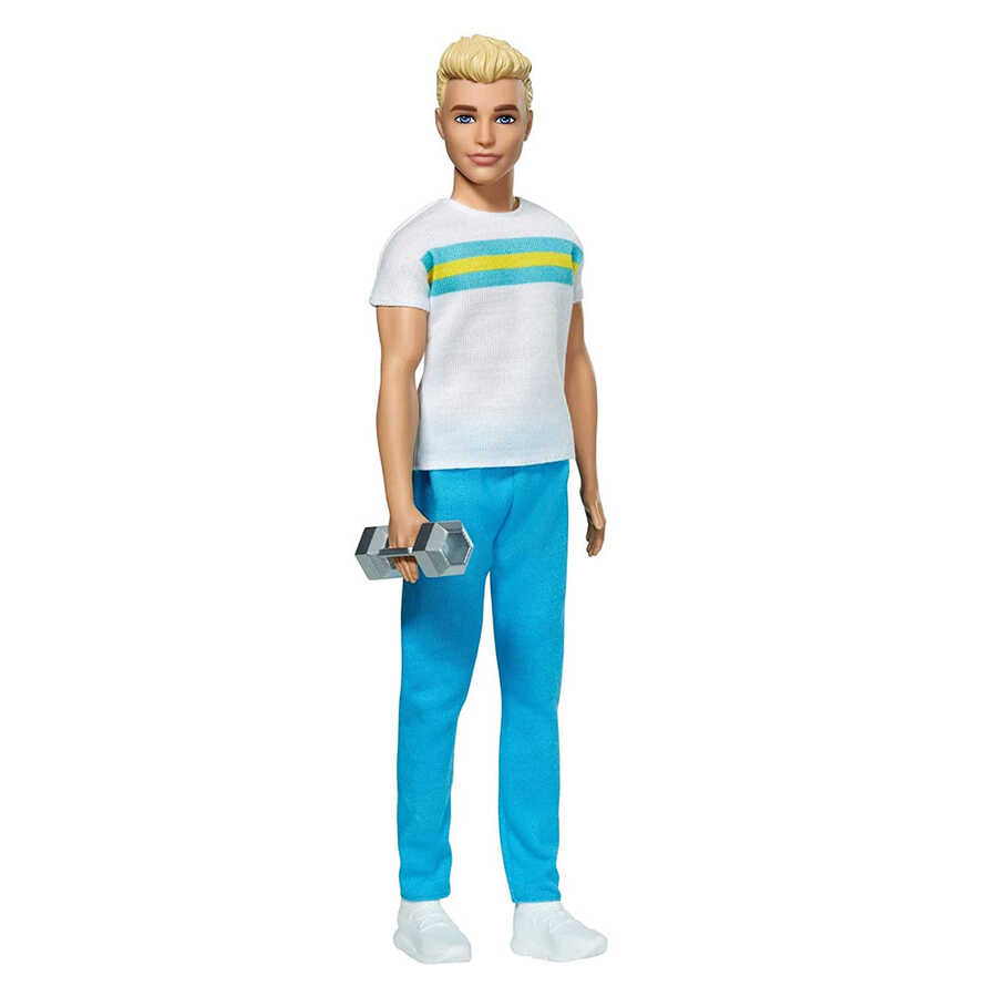 Barbie Ken 60. Yıl Bebeği Beyaz Tişörtlü