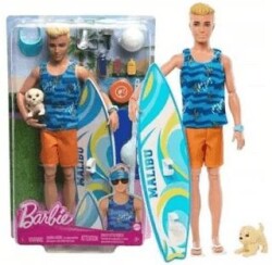 Barbıe Ken Sörf Yapıyor Oyun Seti - Barbie