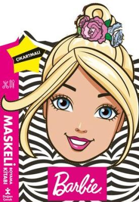 Barbie Maskeli Boyama Kitabı - 1