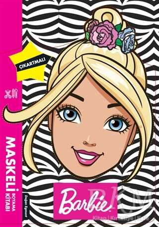 Barbie Maskeli Boyama Kitabı