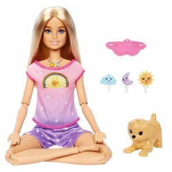 Barbie Meditasyon Yapıyor Oyun Seti Hhx64 - 5
