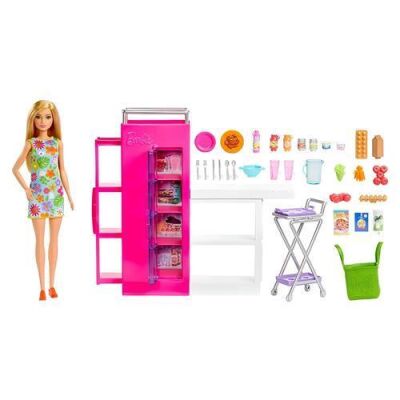 Barbie Mini Büfe Oyun Seti Hjv38 - 2